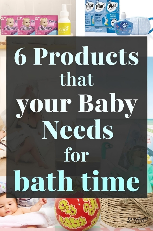 baby bath time staples