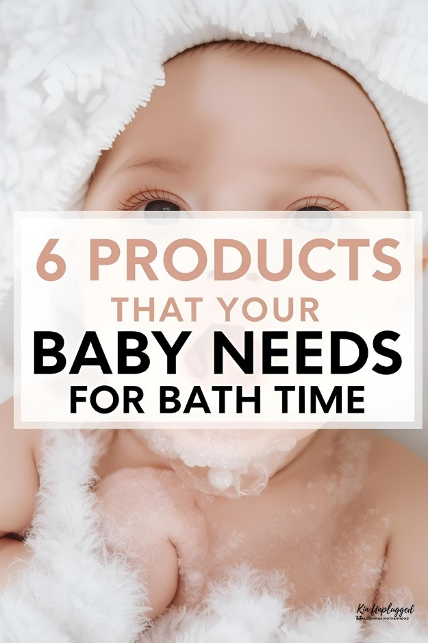 things you need for bathing baby