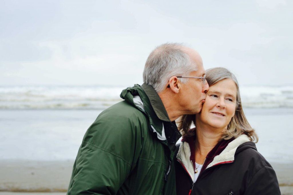 older parents smiling