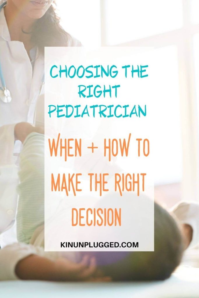 choose a pediatrician