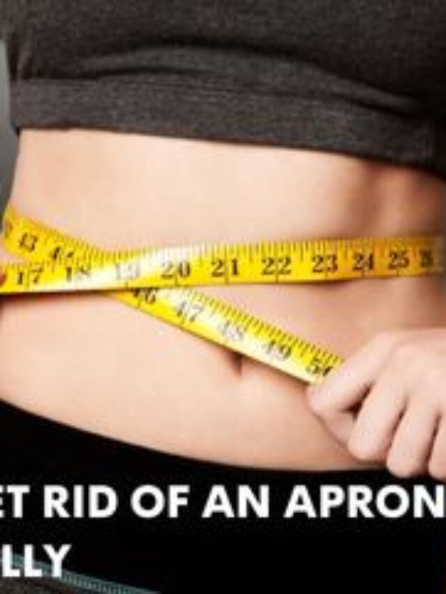 How to get rid of an apron belly without surgery