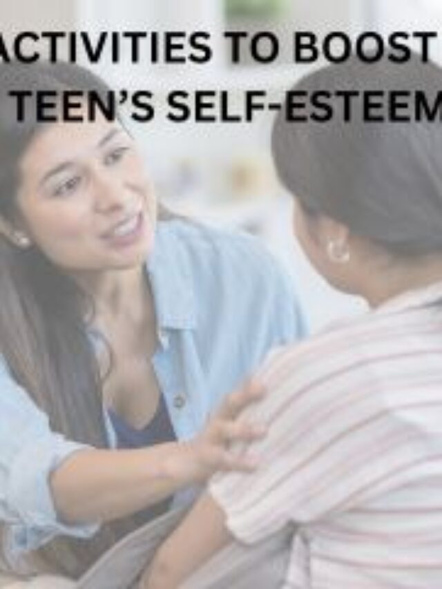 Self esteem activities for Teens
