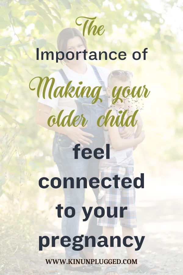 make an older child feel important