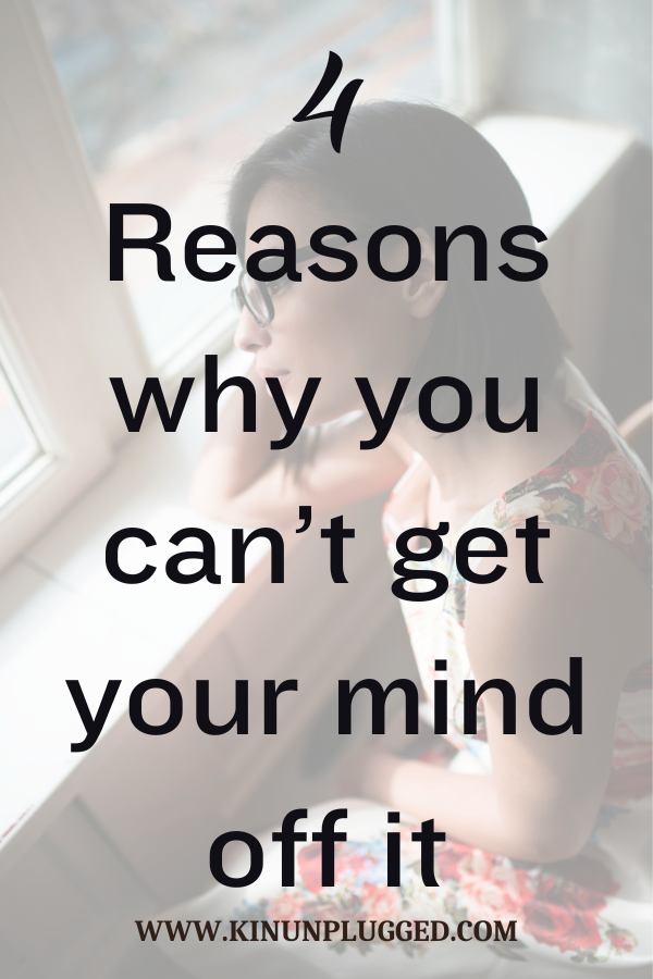 How to get your mind off something