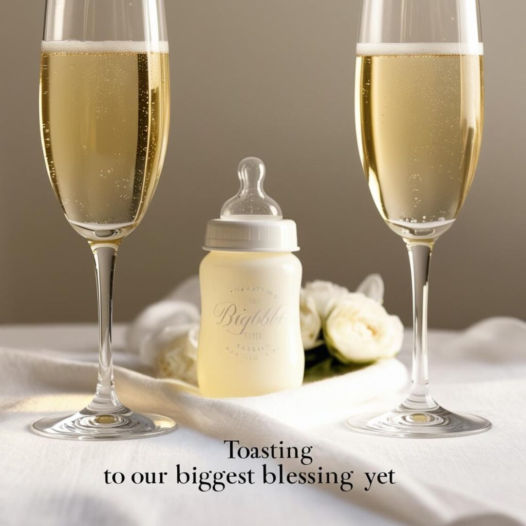 new years pregnancy announcement