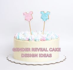 GENDER REVEAL CAKE DESIGN IDEAS