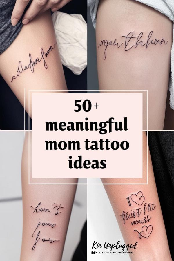 Motherhood tattoo ideas