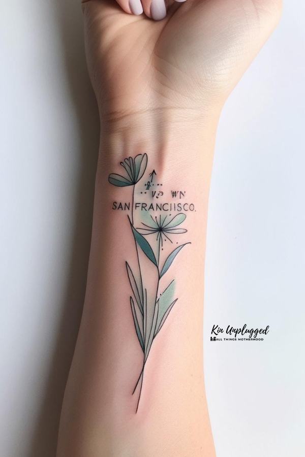 mom tattoos for son