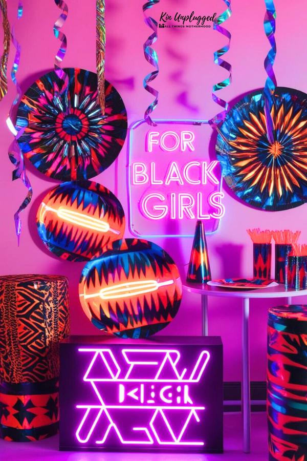 black girl birthday party ideas