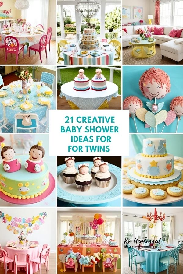 TWIN PREGNANCY BABY SHOWER IDEAS
