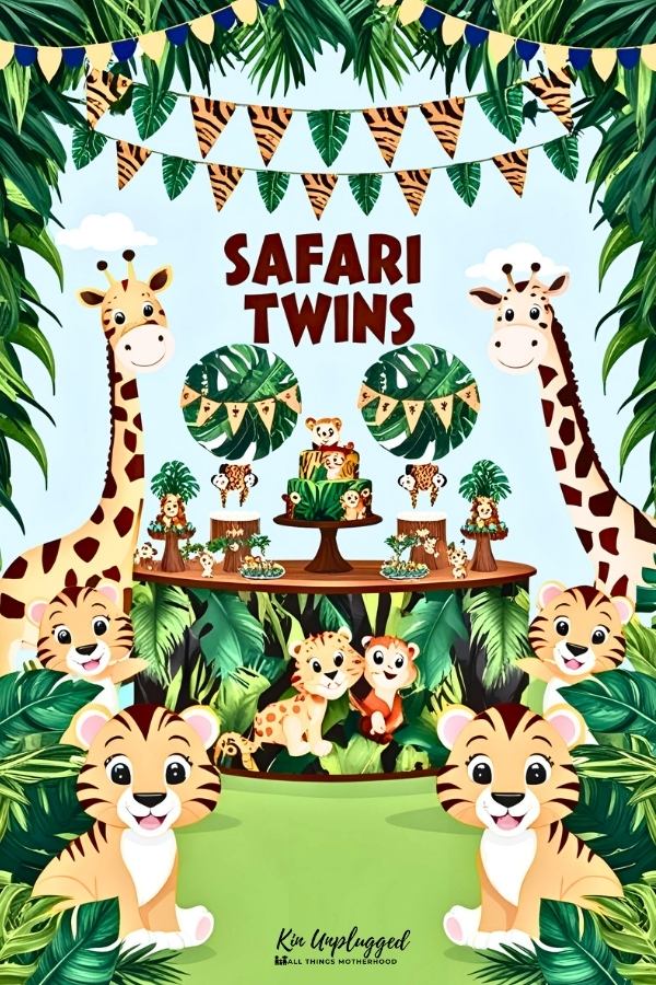 TWIN THEMED BABY SHOWER IDEAS