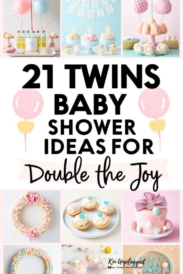 Twins baby shower themes