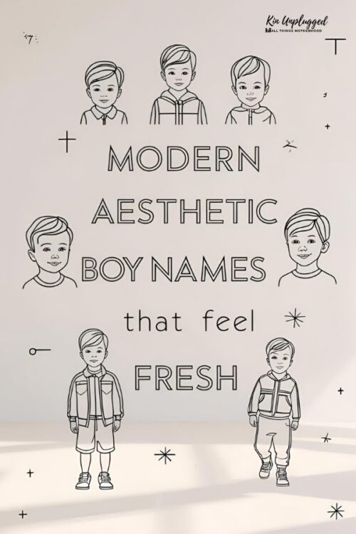 Aesthetic Boy Names (50+ Charming ideas) - Kin Unplugged