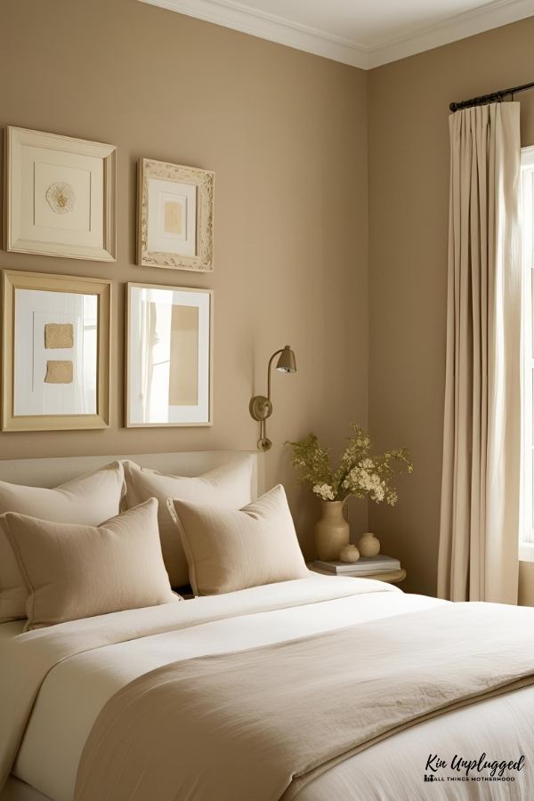 beige bedroom decor