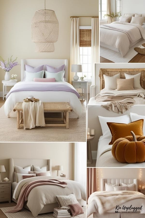 beige bedroom decor