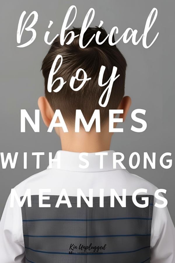 Top 100 biblical boy names