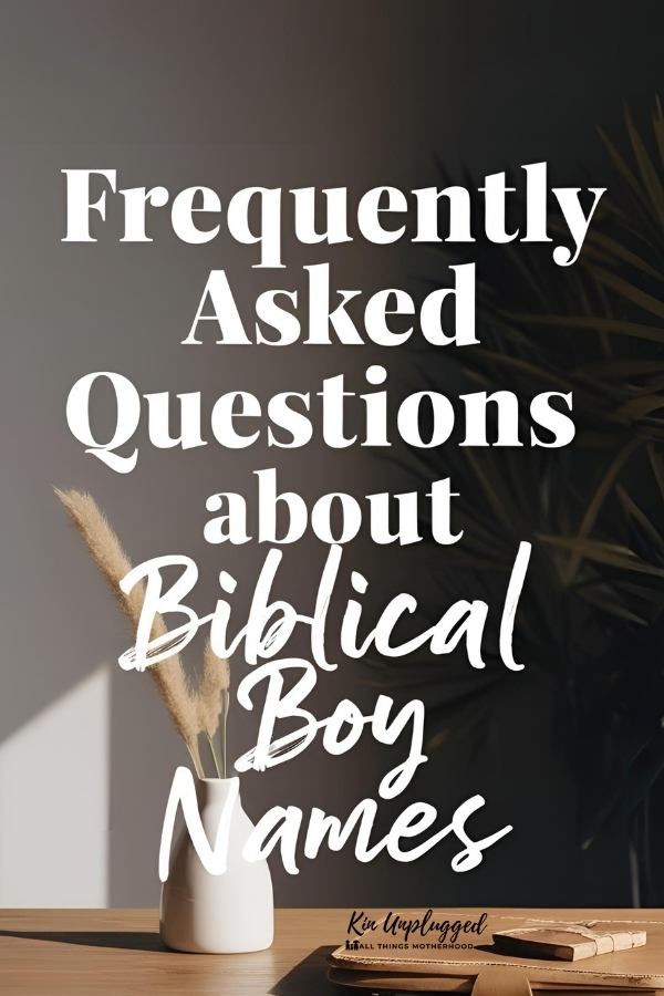 Powerful biblical boy names