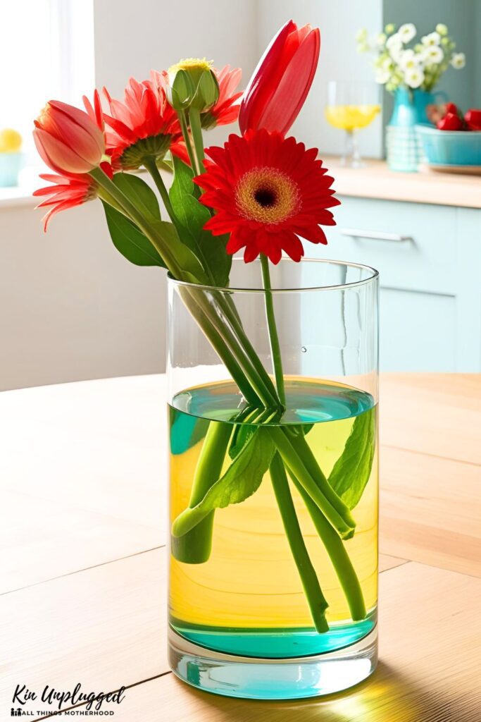 Small kitchen table centrepieces