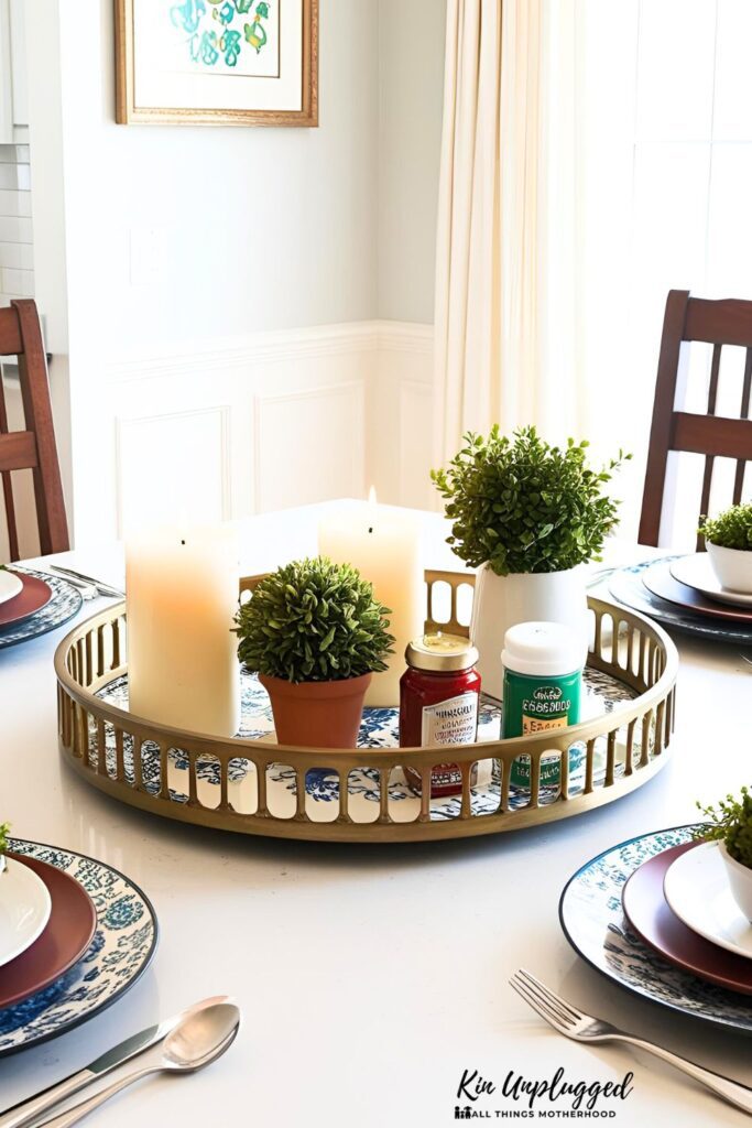 kitchen table centrepiece