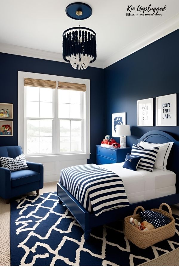Blue toddler room ideas