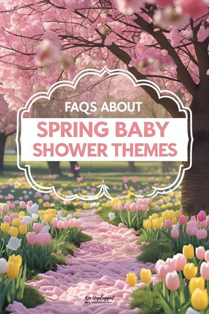 Spring baby shower themes
