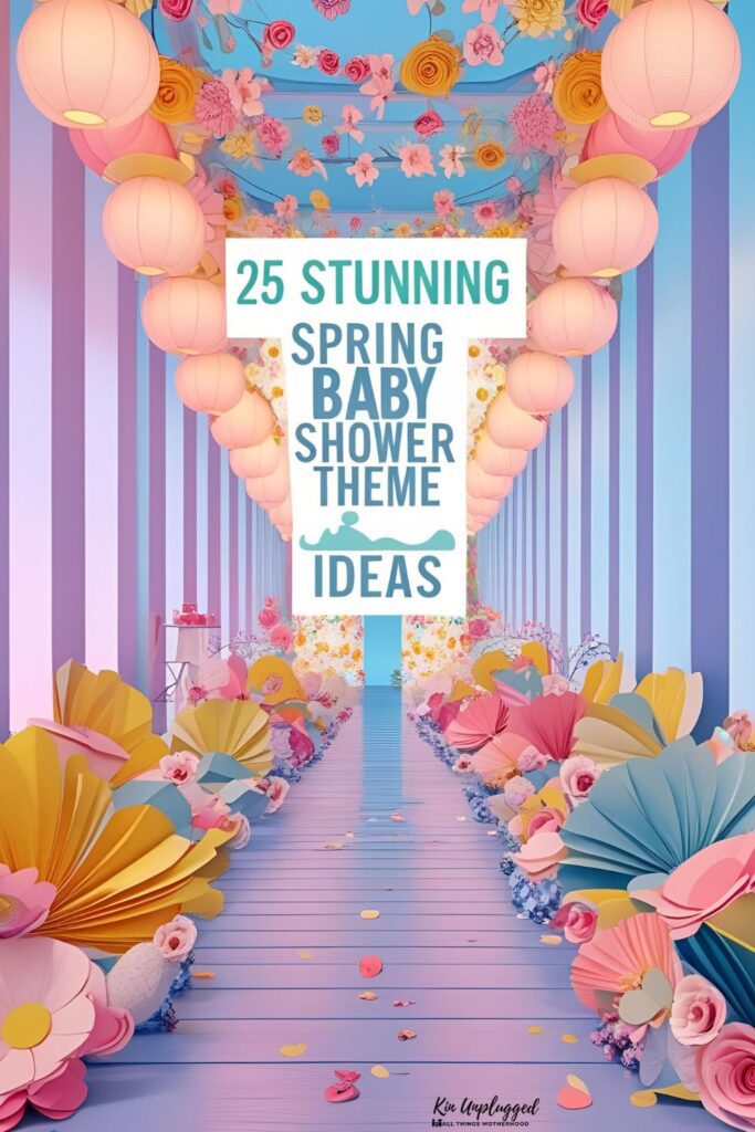 girly baby shower themes