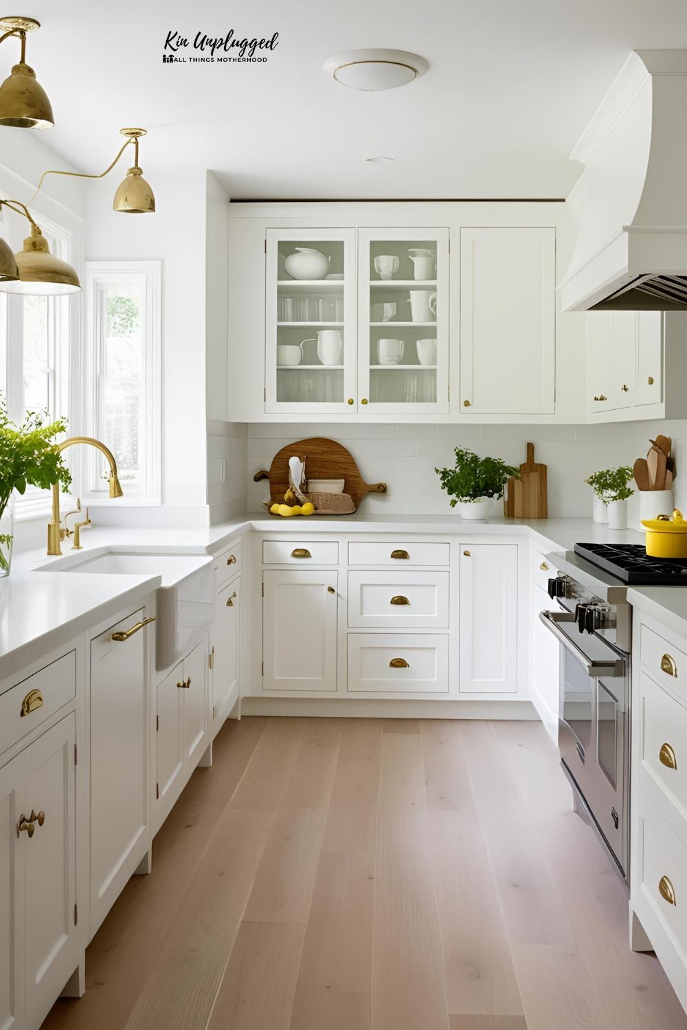 White kitchen ideas: 35+ ways to make yours stylish, warm and not at all boring - Kin Unplugged
