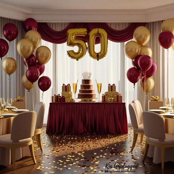 50th birthday party ideas