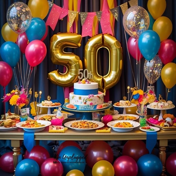 50th birthday party ideas