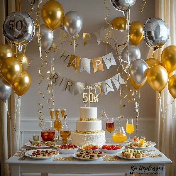 50th birthday party surprise ideas