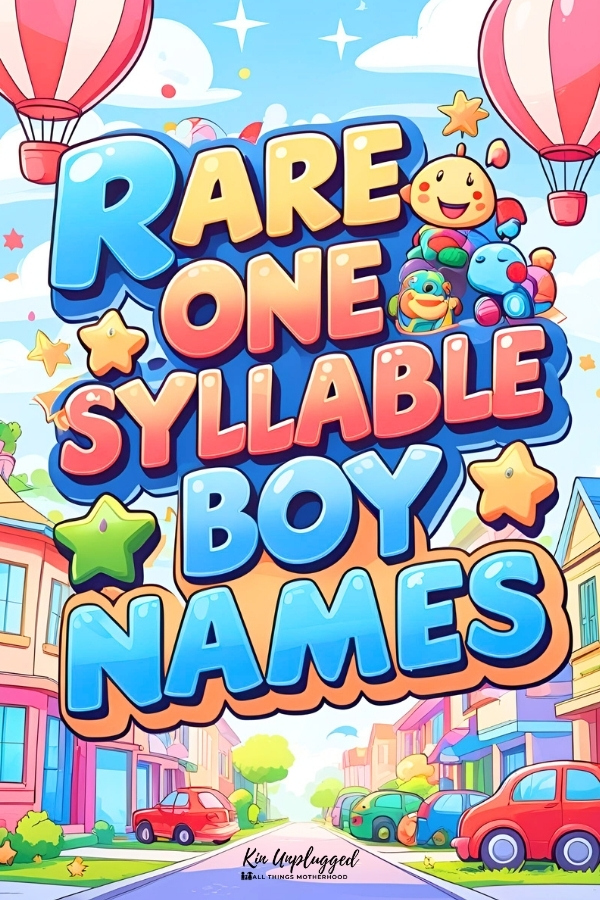 One Syllable Boy Names | Simple and strong