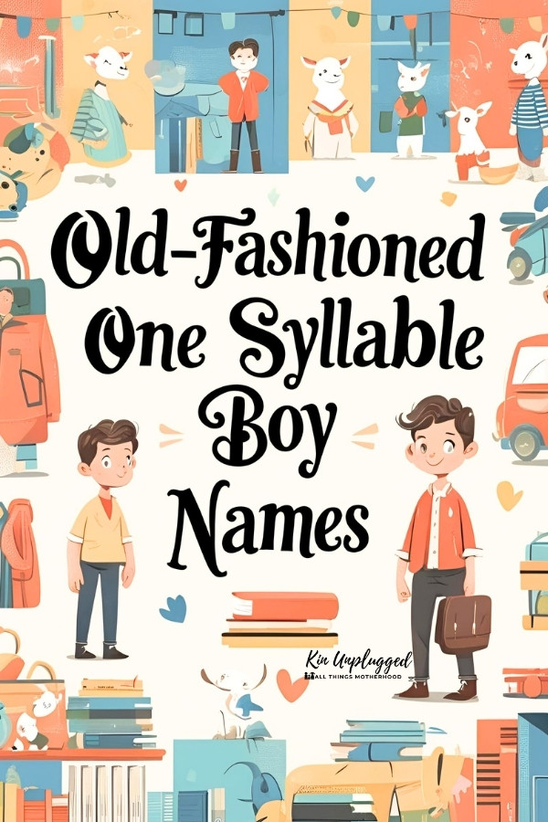 Old fashioned one syllable boy names