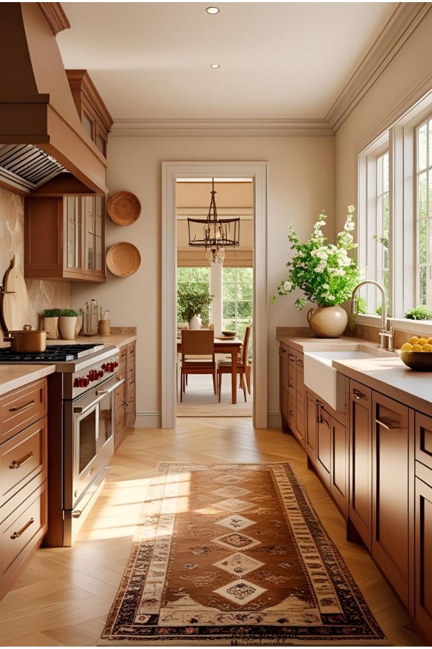 brown kitchen ideas