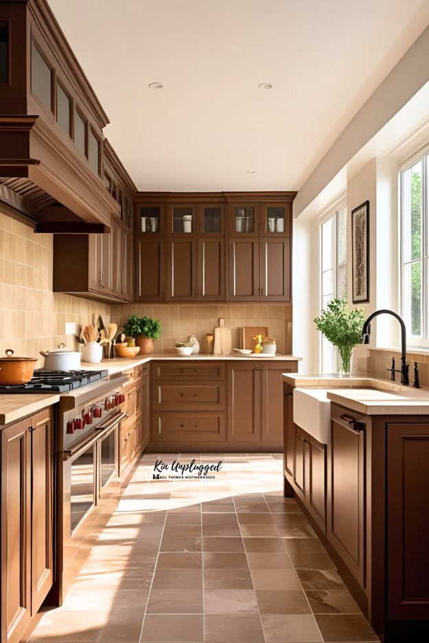 BROWN KITCHEN IDEAS