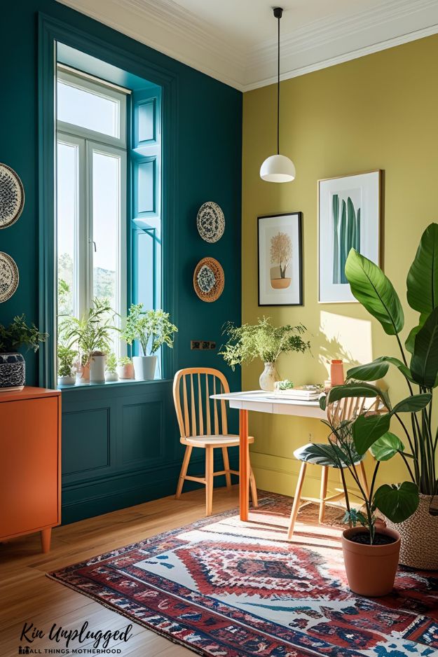 COLOUR DRENCH KITCHEN