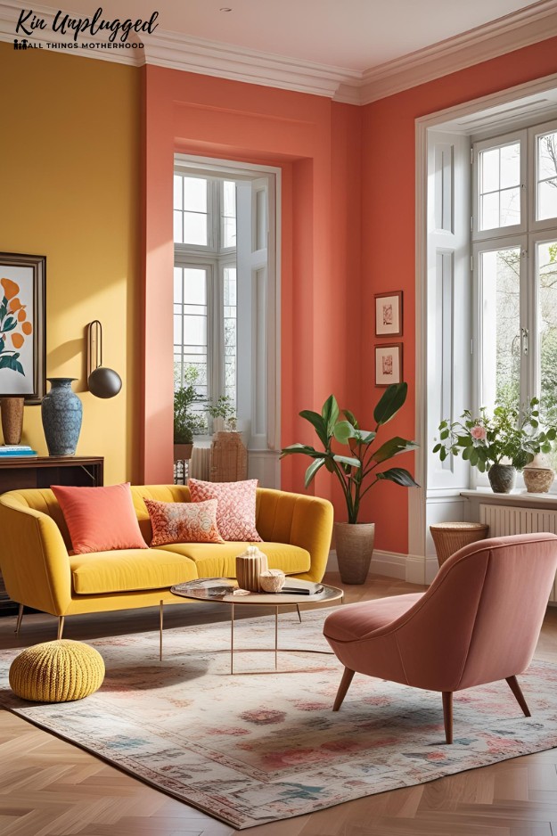 COLOUR DRENCHING SMALL ROOM