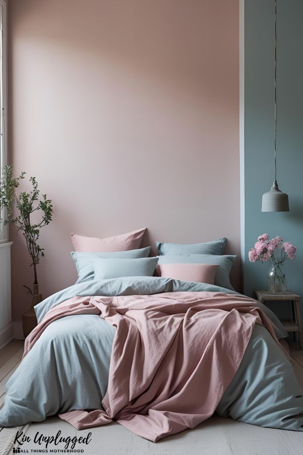 COLOUR DRENCHING BEDROOM