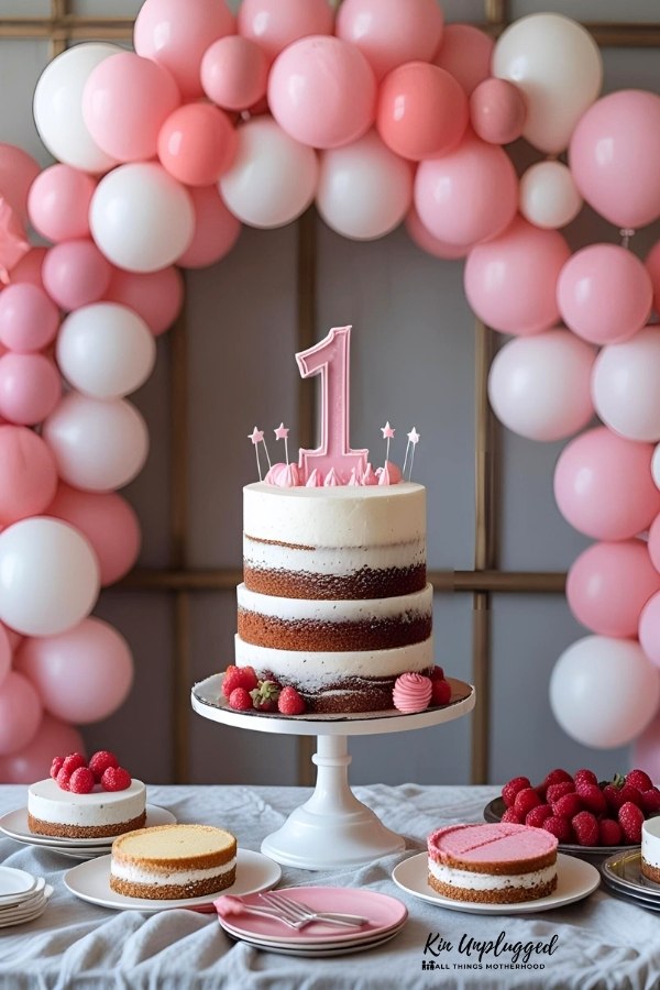 NAKED BIRTHDAY CAKES FOR 1ST BIRTHDAY