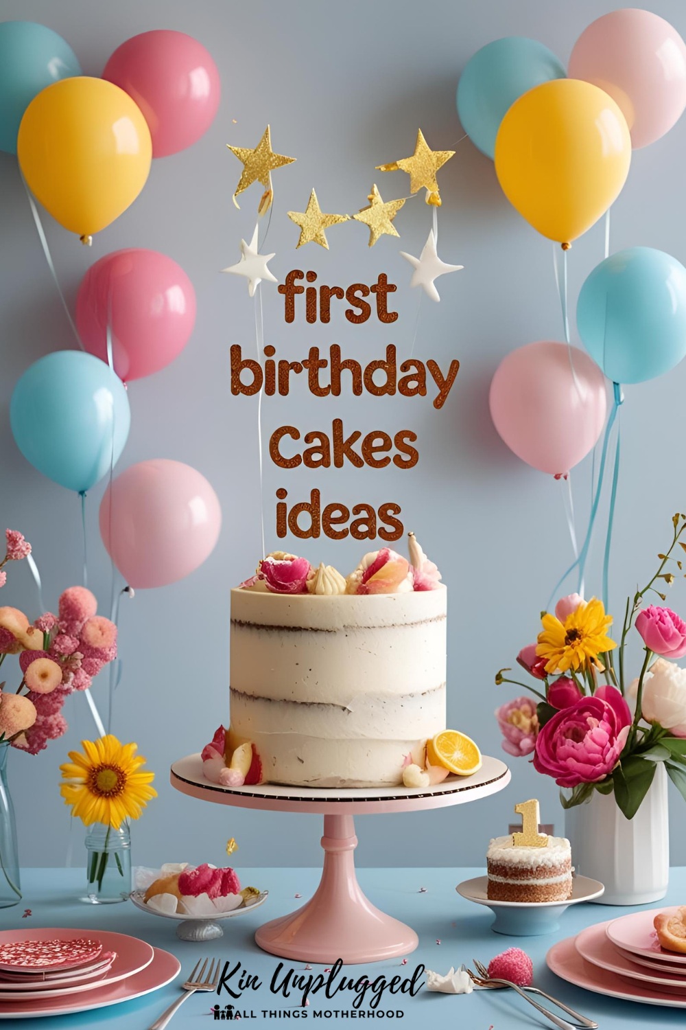 Delicious First Birthday Cake ideas Kin Unplugged — free download