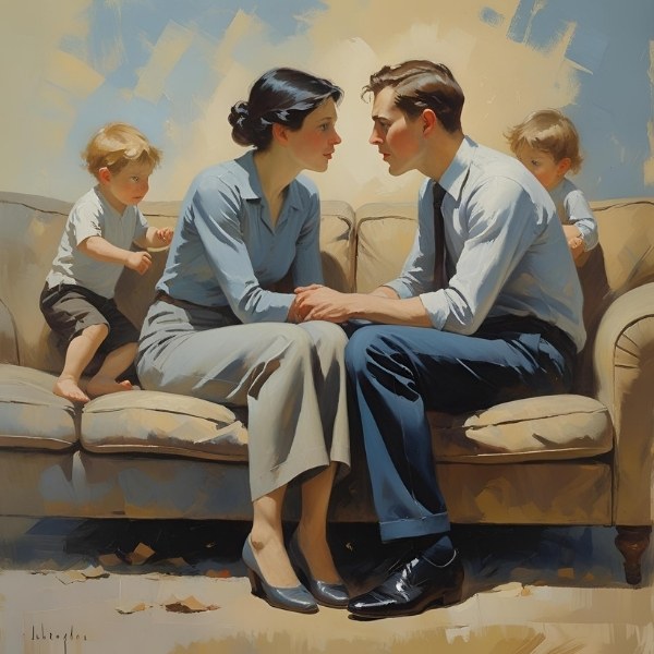 communication in marriage with young children