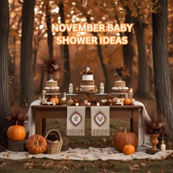 November Baby shower ideas