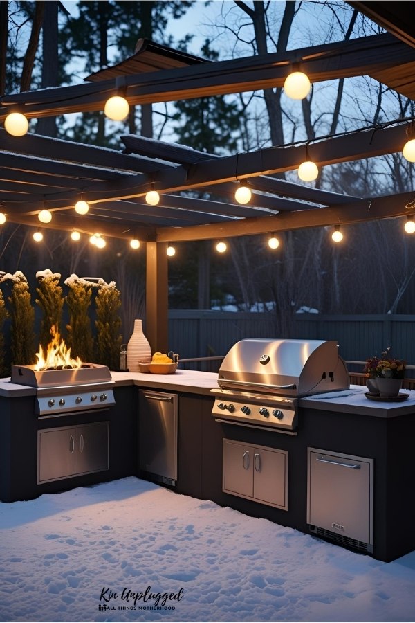 BACKYARD KITCHEN DESIGNS