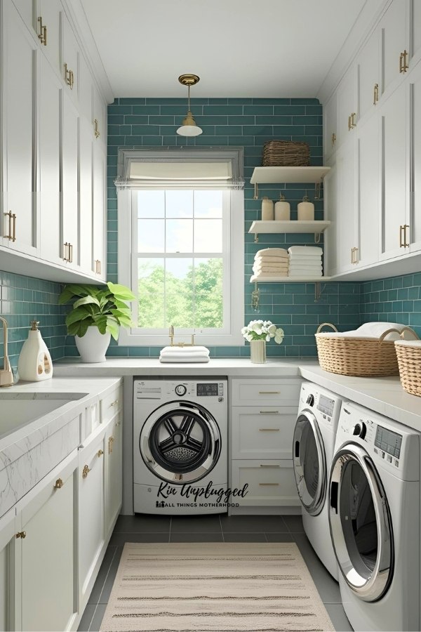 Small laundry room SPACES
