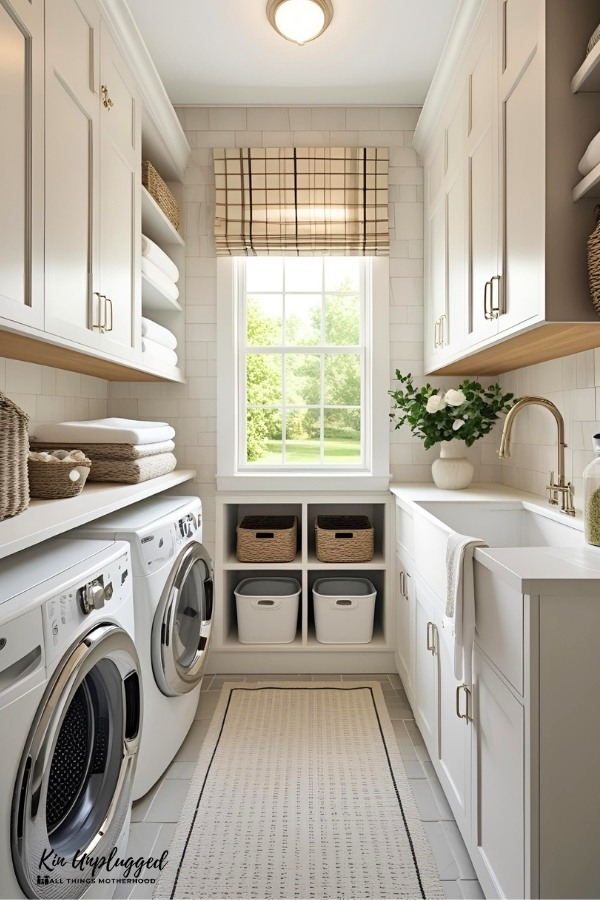Small laundry room SPACES