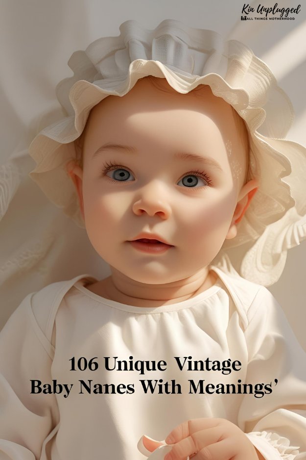UNIQUE VINTAGE BABY NAMES