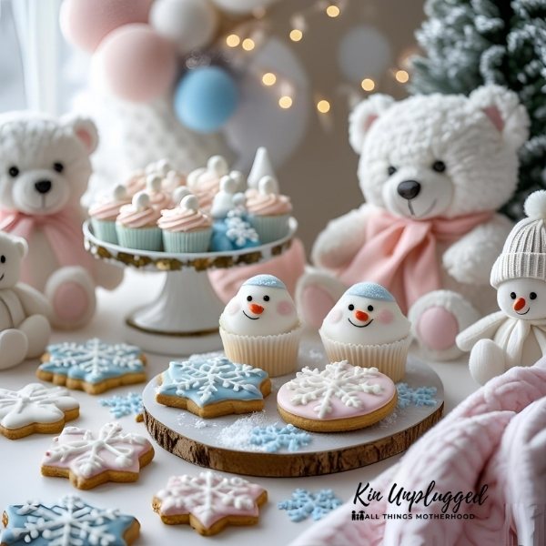 winter themed baby shower ideas