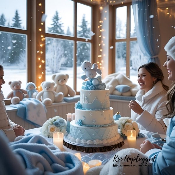 winter baby shower ideas