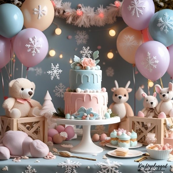 winter themed baby shower