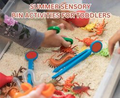 Summer Sensory bin activities for toddlers