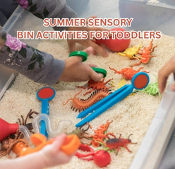 Summer Sensory bin activities for toddlers